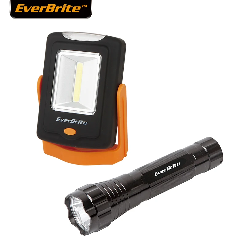 Everbrite LED Flashlight Torch Outdoor Camping Torch Light Work Light