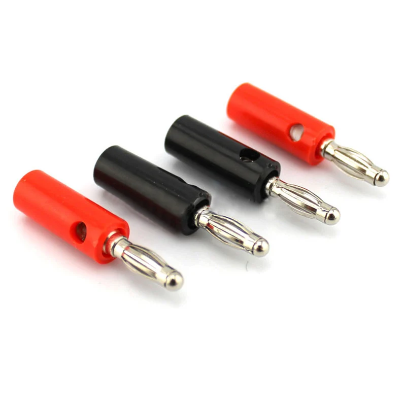 

1set Male And Female J072 4mm Banana Plug Male And Female To Insert Connector Banana Pin DIY Model Parts Free Shipping