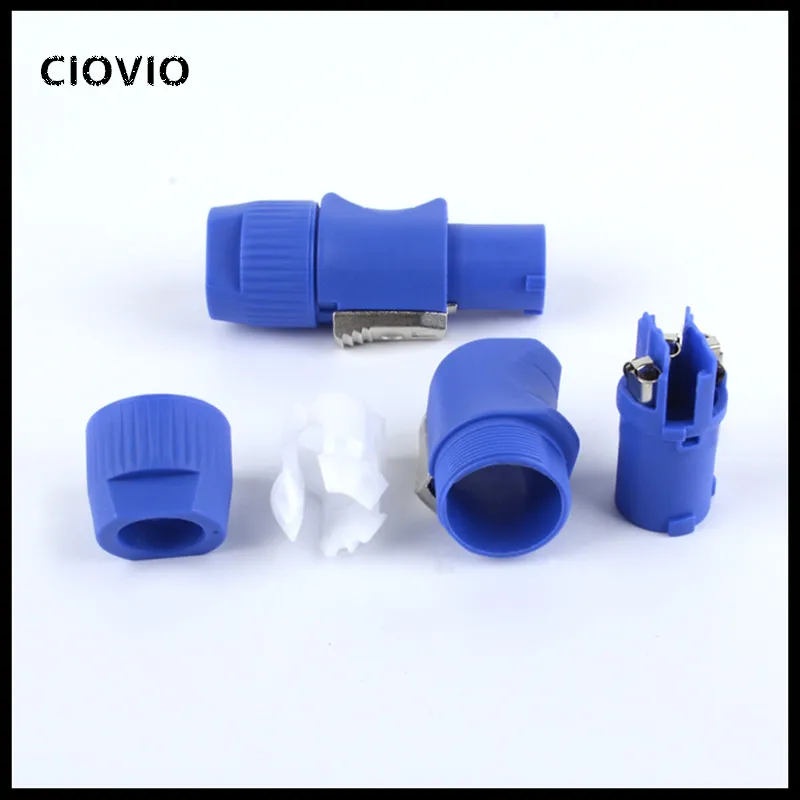 1pc PowerCon Connector NAC3FCA 20A AC Cable Speak-ON Connector 250V Powercon 3 pin Speaker Chassis