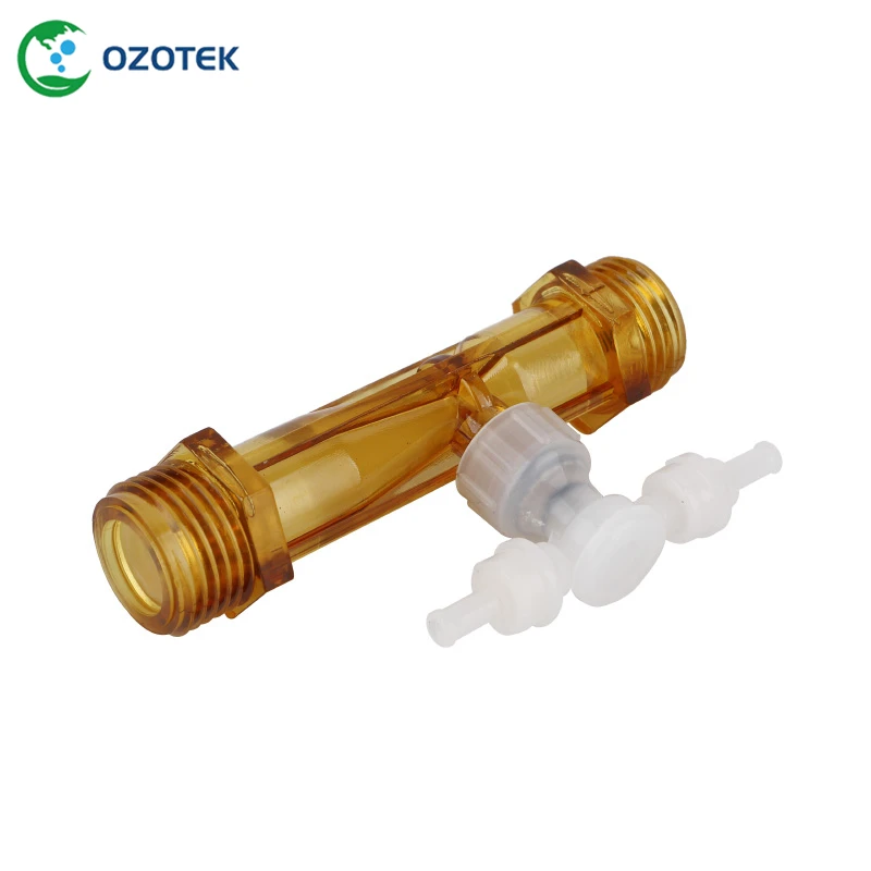 Новый OZOTEK генератор озона для воды встроенный Вентури 500 мг/ч TWO003 12VDC 0 2 1 стр./мин