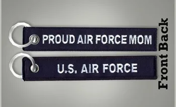 

United States Air Force USAF Mom Proud Air Force Mom Key Chain