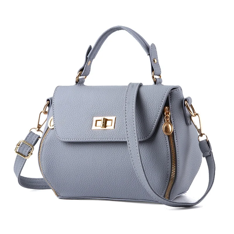 

Fashion Women Leather Messenger Bags High Quality Women Handbag Small Flap Bag Solid Lady's Shoulder Bag Bolsa Feminina 8 Colors