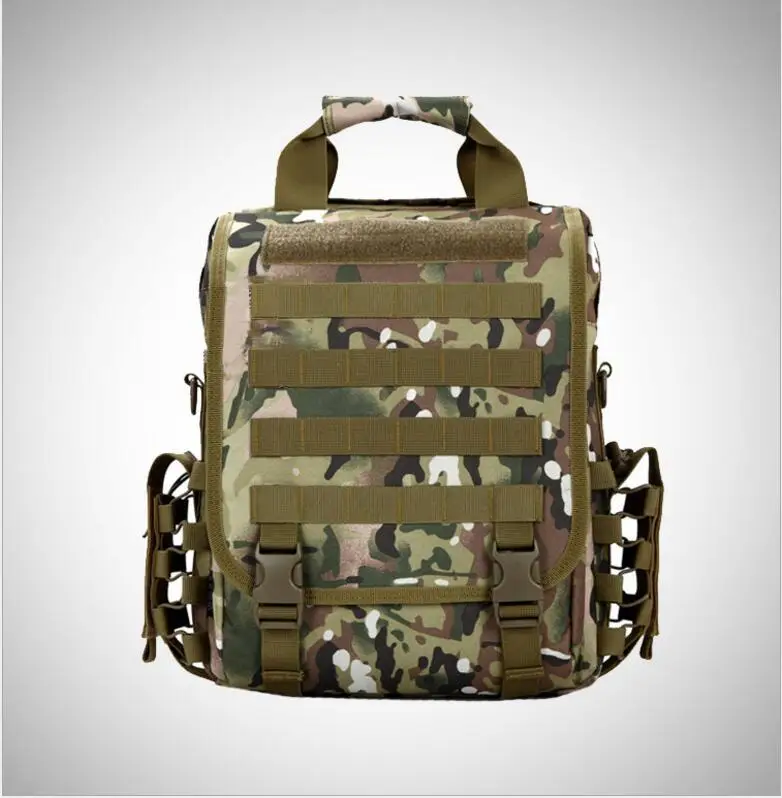 5 цветов, Спортивный Тактический военный рюкзак для кемпинга, походов, путешествий, 14 дюймов, сумка для ноутбука, на одно плечо - Цвет: 5