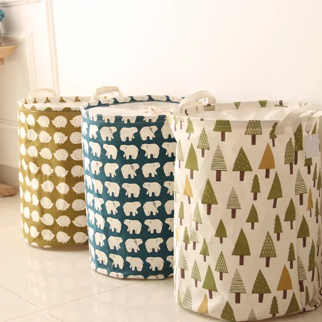 cotton linen tree pole