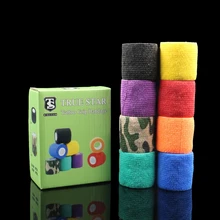 8 шт истинное Звездное покрытие рукоятки машинки для татуажа 25 мм 8 цветов Смешанные Волшебные бандажные ручки для татуажа