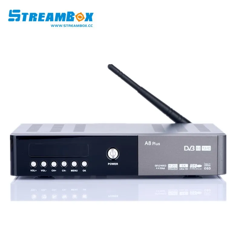 Сингапур кабель телеприставки Бесплатная 1 год DVB S2 + T2/C HD 4 К Android WiFi списком