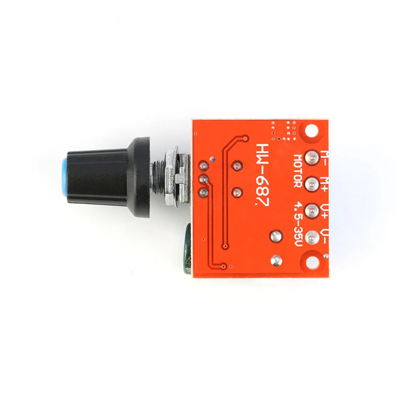 Мини PWM DC мотор Скорость Управление Модуль 5V 28V 5A 90W регулятор отрегулировать
