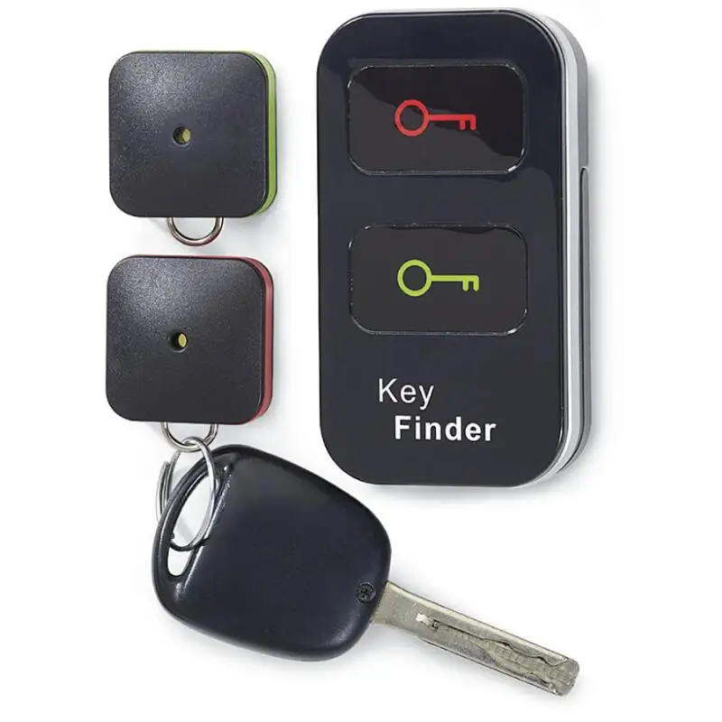 

TS-ET890 Hot Wireless Lost Key Finder Locator 2 Receivers + 1 Transmitter Key Chain Remote Control Transmitter Key Finders
