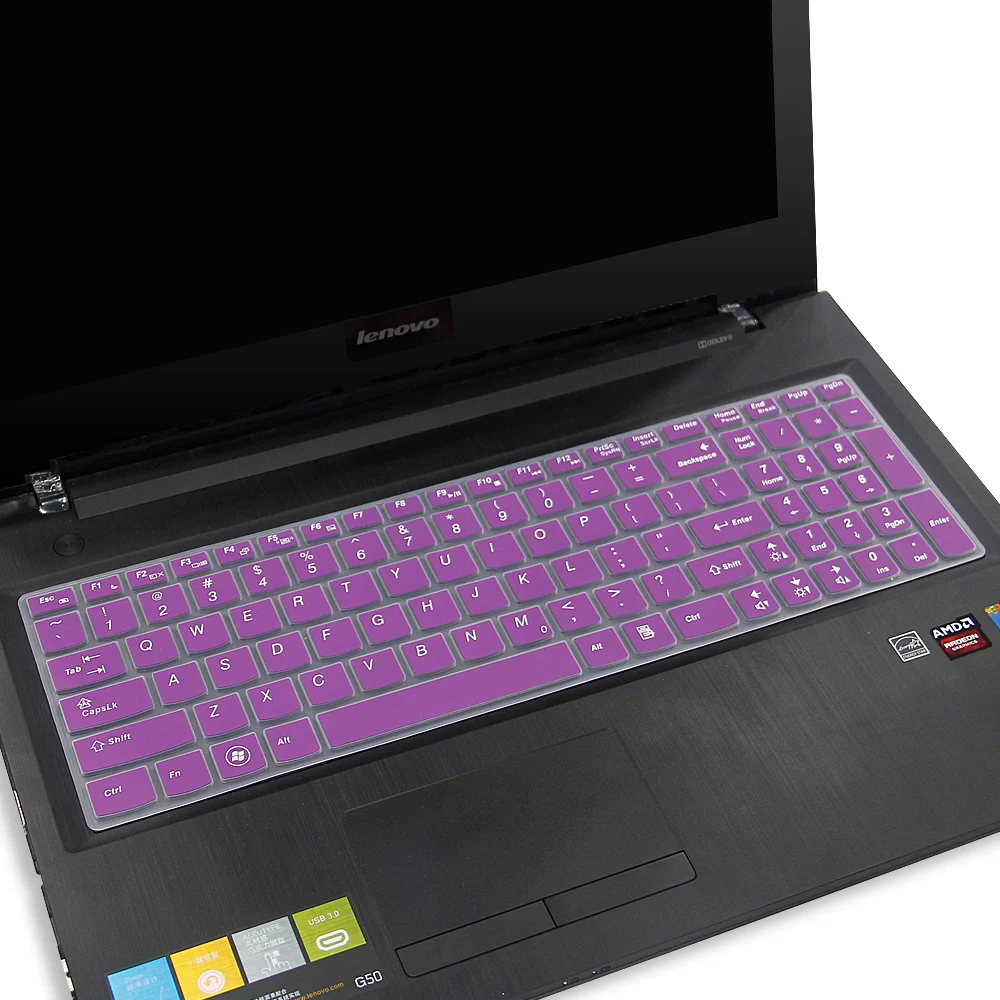 Силиконовая защитная накладка на клавиатуру для Lenovo g50 80 V2000 v4000 Z710 G700 M5400 15 6