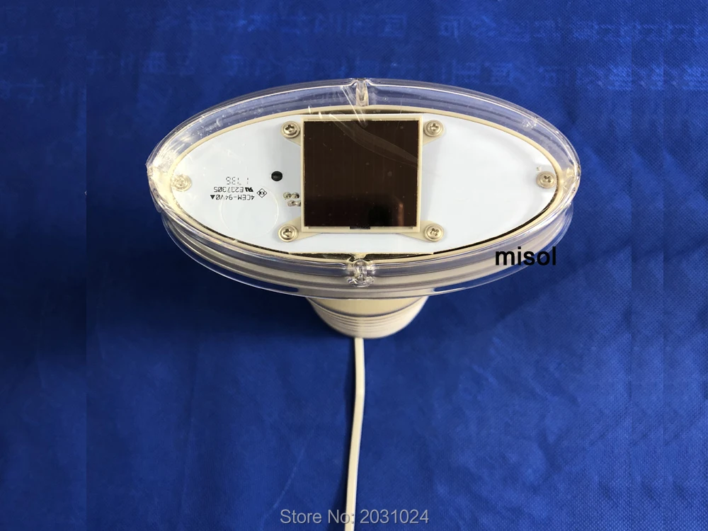 Пластиковый внешний щит для термо-гигро-датчика, запасные части для метеостанции(передатчик/термо-гигро-датчик), с солнечной панелью