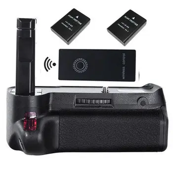 

D3400 Battery Grip + 2xEN-EL14 Batteries + IR Remote Control + 6 AA Battery Solt + Li-ion Battery Solt for Nikon D3400 EN-EL14.