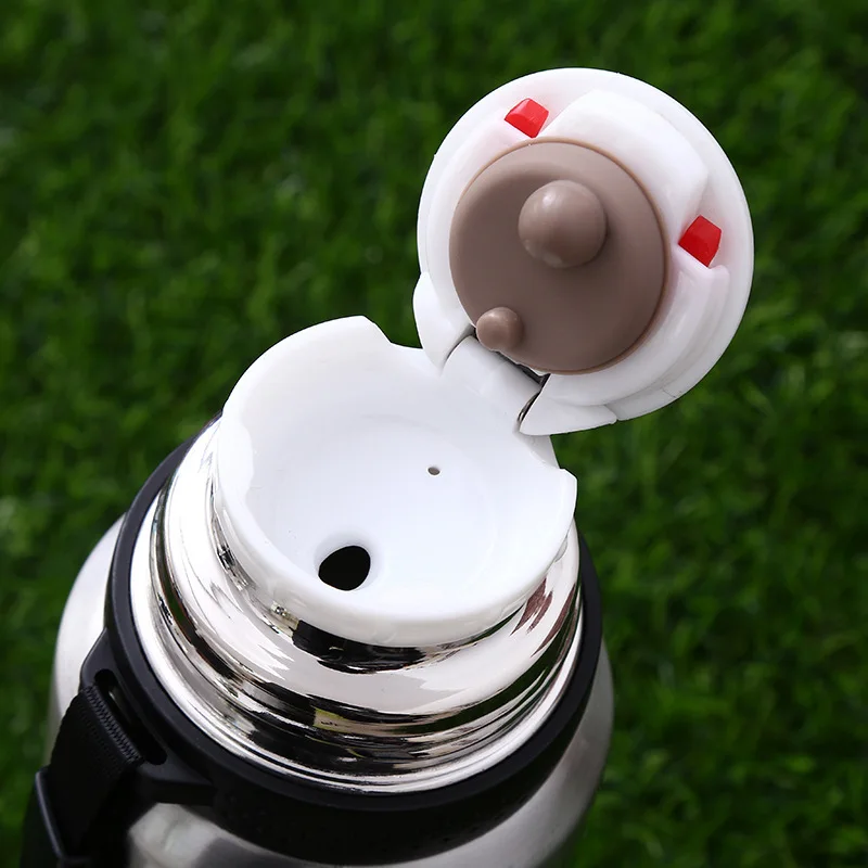 Thermose bottle 304 stainless steel thermal cup sport hiking Gym bottle 1000ml 800ml vacuum flasks thermal bottle  (7)