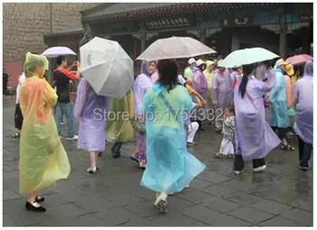 

One-time outdoor raincoat for men and women disposable raincoats