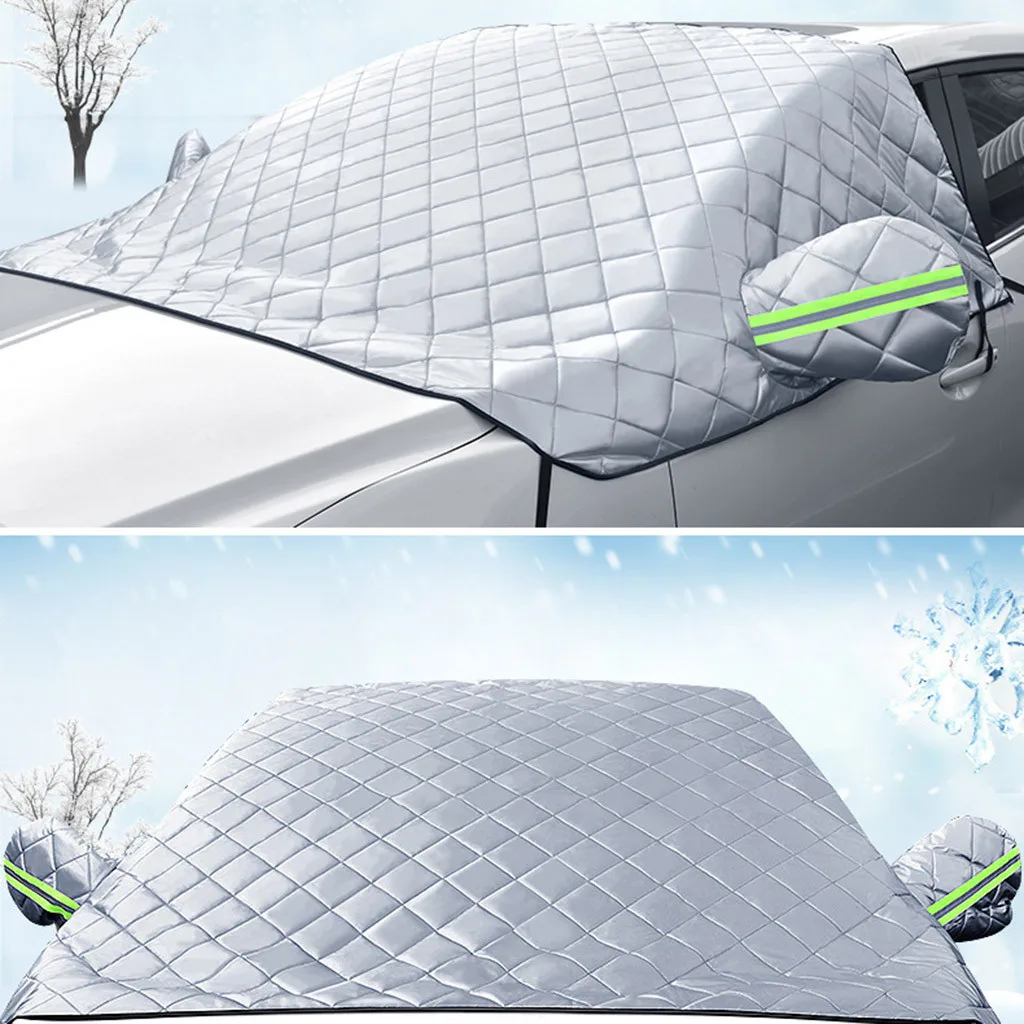 Универсальная защитная пленка для лобового стекла автомобиля, защита от снега, защита от солнца, защита от снега, мороза, защита от льда