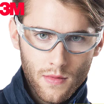 

3M 11394 Safety Glasses Anti-Fog Impact Goggles Universal Outdoor Anti-sand Wind Riding Climb Clear Lens Protective Work Eyewear