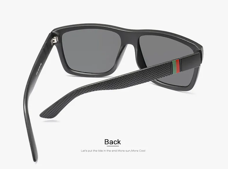 Классические Мужские поляризационные солнцезащитные очки, Ретро стиль, фирменный дизайн, квадратные солнцезащитные очки для вождения, Ретро стиль, очки Oculos de sol UV400 Gafas