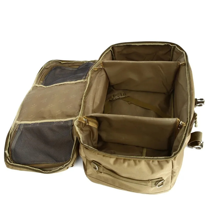 Capacidade de Escalada ao ar Mochila para Mulheres dos Homens Wearproof à Prova Grande Livre Acampamento Camo Caça Caminhadas Náilon Dwaterproof Água Tático Bolsa Mão 60l 14 homens caça caminhadas náilon wearproof à prova