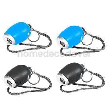 

4 Pieces Portable Mini Projection Clock LED Wall Ceiling Projection Travel Camping Blue & Gray