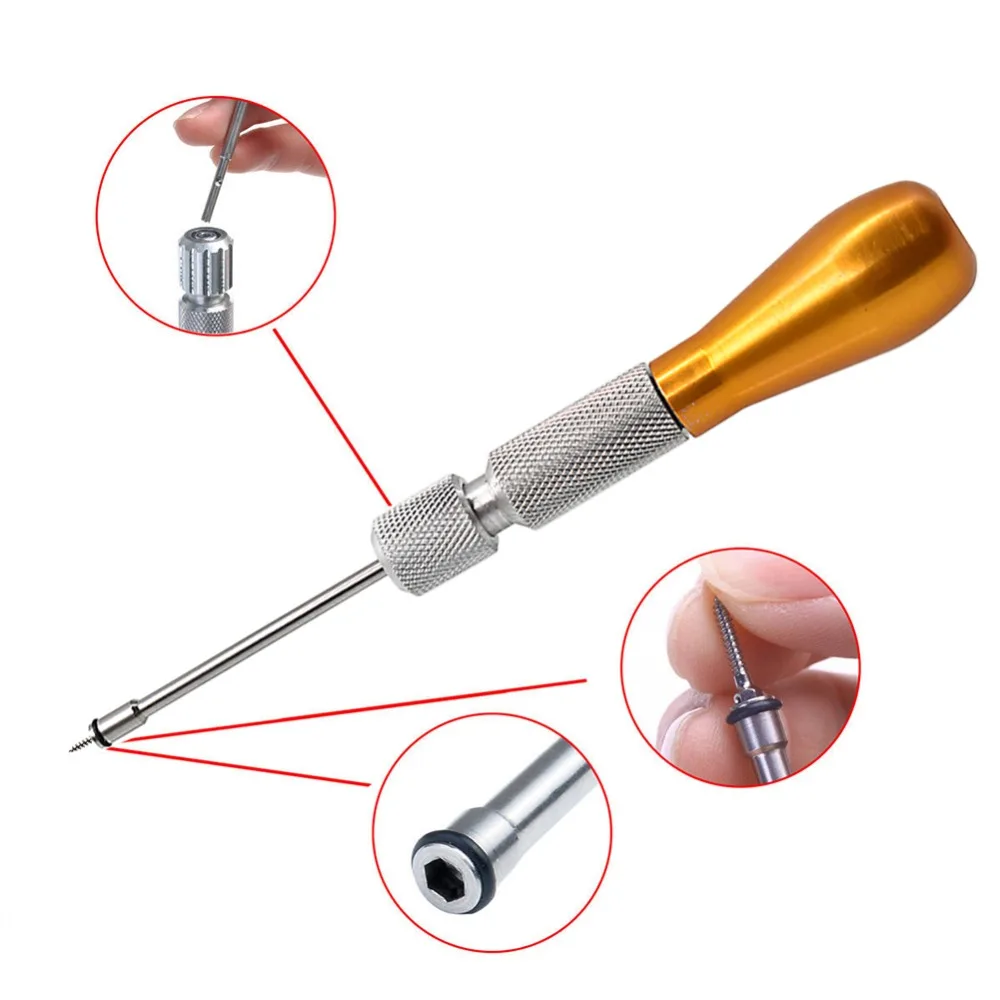 Стоматологический ортодонтический подходящий инструмент Отвертка микро отвертка для имплантатов самосверлящий инструмент