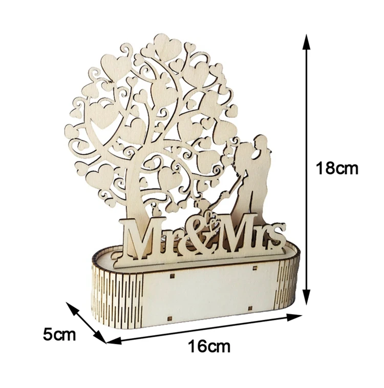 MR MRS свадебное деревянное украшение, светодиодный светильник, Деревенское свадебное украшение, свадебные настольные вечерние украшения, свадебные принадлежности
