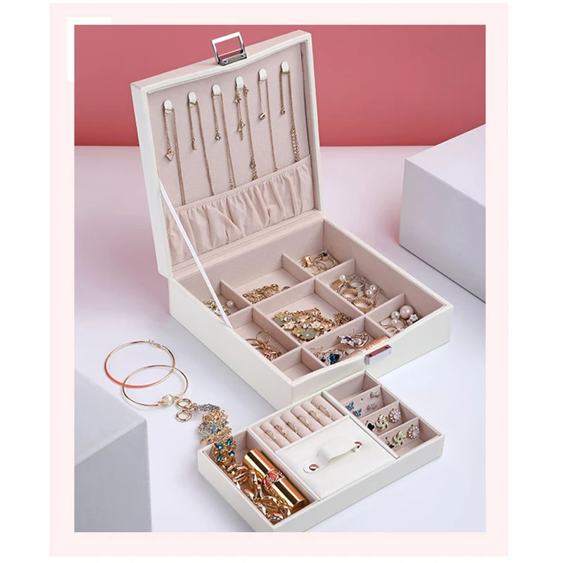 LuxJuly коробка для ювелирных изделий принцесса Европейский стиль ящик хранения