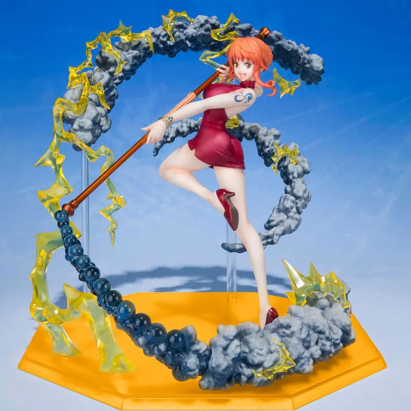 Аниме One Piece Fighting Ver. Фигурка из ПВХ с черным мячом нами масштаб 1/8|Игровые фигурки и