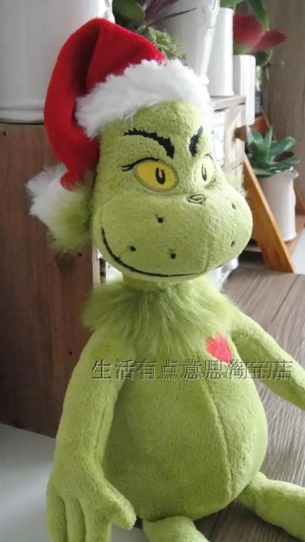 Мультфильм Рождество зеленый монстр мультфильм милые вещи плюшевые игрушки куклы Детский подарок на день рождения