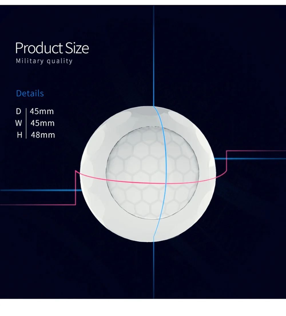 NEO Coolcam NAS-PD02Z PIR Motion Human Body Sensor