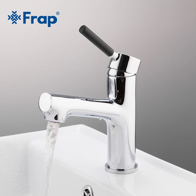 Смеситель FRAP F1044 для горячей и холодной воды встраиваемый в столешницу кран