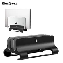 Вертикальный регулируемый держатель для ноутбука, алюминиевый Портативный держатель для ноутбука, подставка для MacBook Air, Pro/Surface Pro/samsung