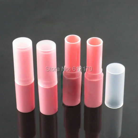 Новое поступление 4 г бальзам для губ трубы пустые Lip stick Трубки DIY Блеск для губ Упаковка Контейнер Розовый цвет