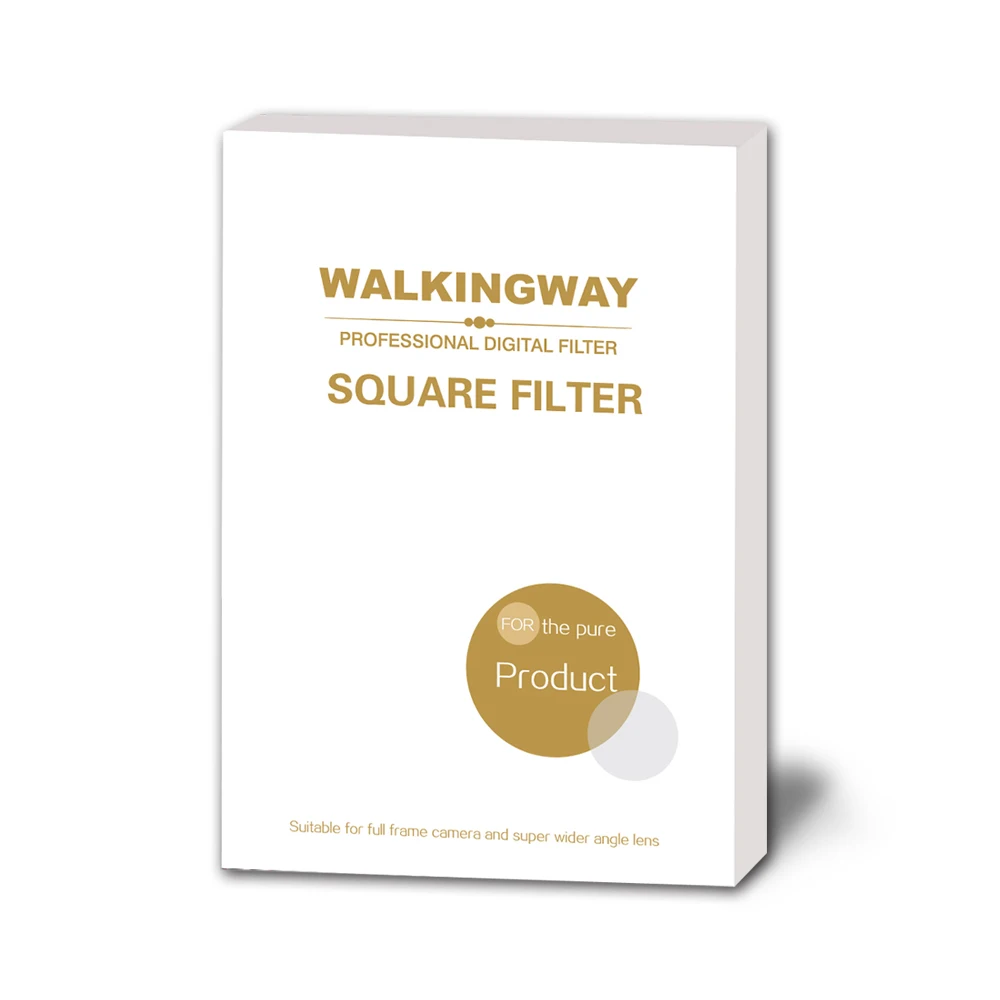فلاتر ان دي Walking Way 150*100mm مربعة بمجموعة كاملة ND2 ND4 ND8 ND16 مع أدابتر لـ Cokin Z - Image 6