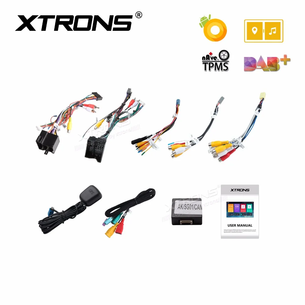 XTRONS 7 ''Android Восьмиядерный автомобильный Радио стерео Мультимедиа DVD плеер gps