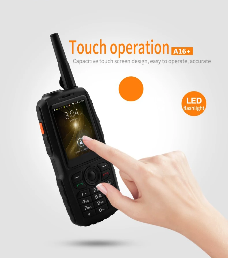 A17 рация IP68 водонепроницаемый смартфон Android 4 2 Dual SIM Смарт радио gps Zello PTT 3g WCDMA