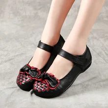 Г. женские демисезонные туфли из натуральной кожи на плоской подошве женские эспадрильи Мокасины с цветами Большие размеры 41