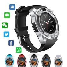 

Smart Watch Wristband Camera fitness tracker SIM/TF Bluetooth Dial/Answer Sleep Monitor smartwatch for Android IOS VS Y1 Q18 A1