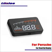 Liislee для Porsche 911 Porsche Boxster Macan- автомобиля OBD2 головой вверх Дисплей вождения экранный проектор отражающий лобовое стекло