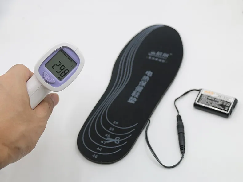 3.7V 2000mAh Electric Heating Insole Rechargeable Battery Heated Insoles Foot Warming Shoe Soles for Winter Outdoor Sport & Work (12)