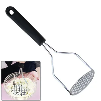 

Potato Masher Ricer Puree Pressed Fruit Juice Maker Stainless Steel Potato Pusher Smooth Mashed Potatoes Crusher Fruit Tools