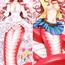 Японское Аниме monster musume no iru nichijou Mero Бросок Подушка «Dakimakura» чехол обнимающий тело наволочки отаку