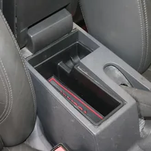 Автомобиль для Touran 2005- центральный подлокотник контейнер для хранения держатель лоток коробка автомобильный Органайзер аксессуары для автомобиля Стайлинг