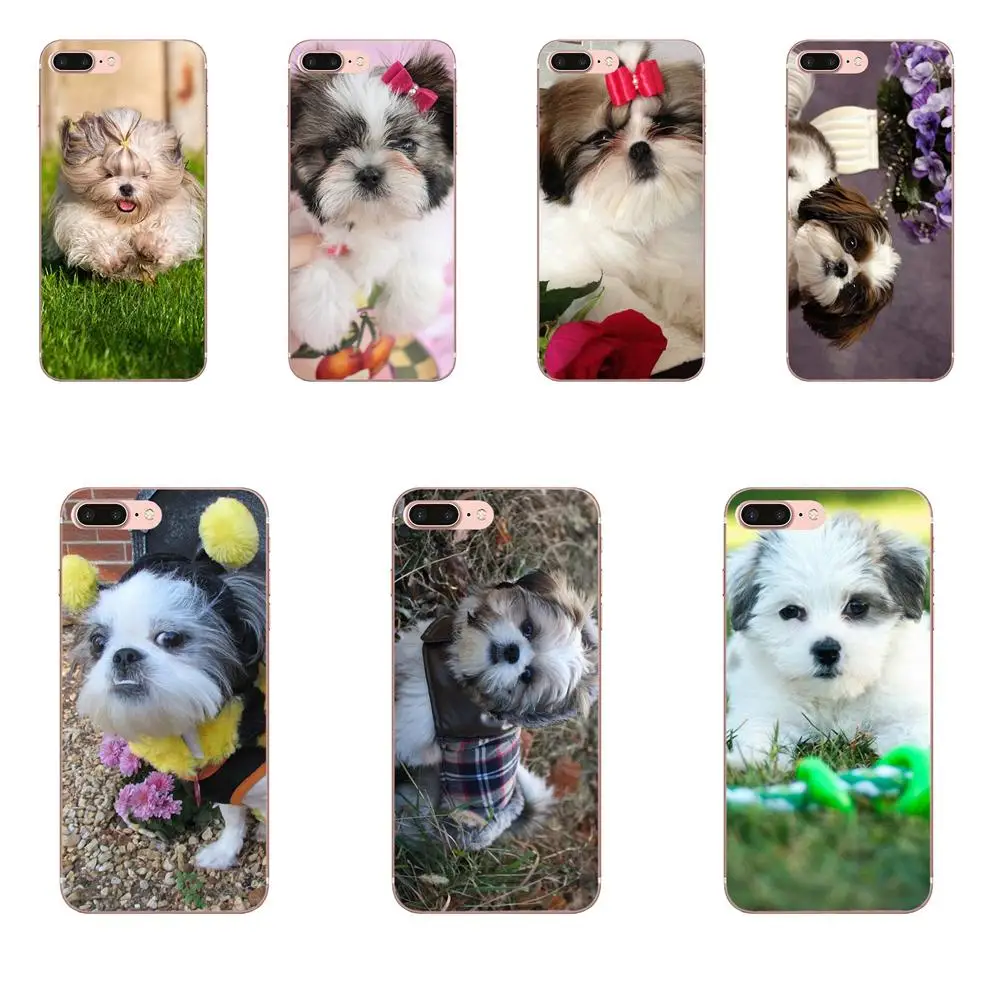 Shih Tzu Shitzu щенки собаки щенка для Samsung Galaxy Note 5 8 9 S3 S4 S5 S6 S7 S8 S9 S10 mini Edge Plus Lite популярный