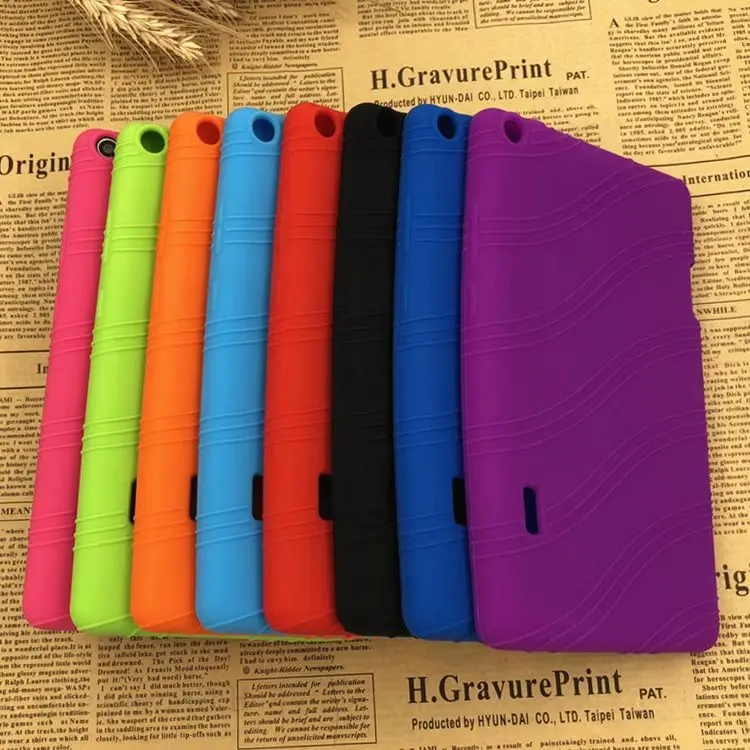 

Hot Silicone case for Huawei MediaPad T3 7.0 WIFI BG2-W09 not for 3G Version Soft Cover for huawei Honor Play Pad 2 7.0+Free Pen