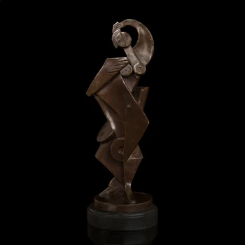 

Arts Crafts Copper Abstract sculpture Modern Bronze Figurine Gifts Studio Furnishing Articles Antiques Christmas Decor czs-495