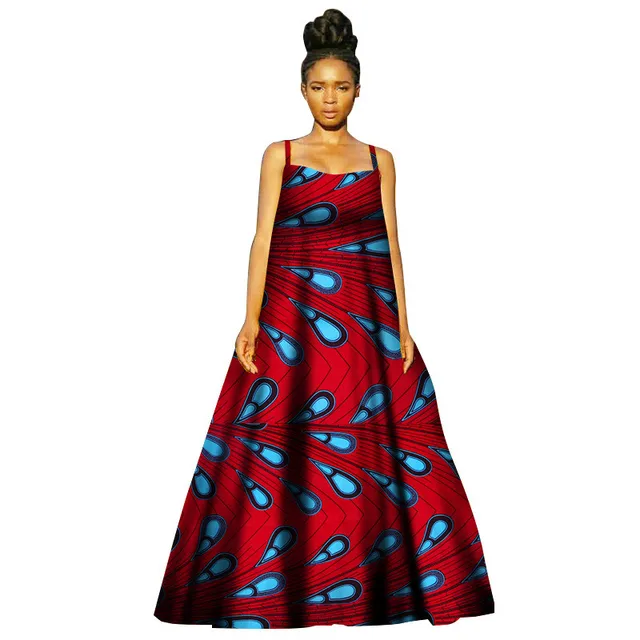 african wax print dress