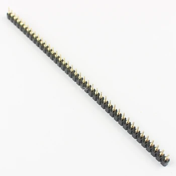 

100 Pcs Per Lot Gold plated 2.54mm 40 Pin Female Single Header Strip