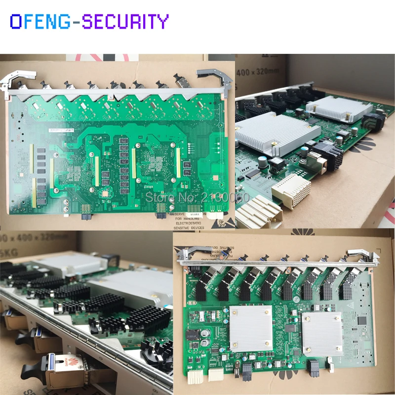 HUAWEI OLT XGHD 8 портов GPON плата XGHD для 10GE MA5800 OLT с 8 модулями SFP