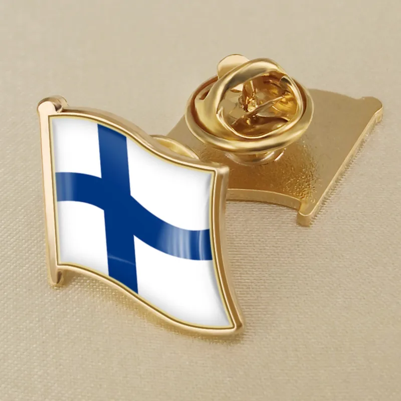 

Finland Single Flag Lapel Pins