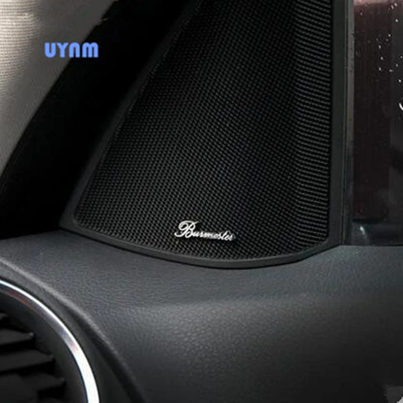 UYNM алюминиевый Burmester/FOCAL спикер аудио спикер значок стерео Наклейка для Audi BMW Mercedes Toyota Honda Ford Jeep Skoda kia