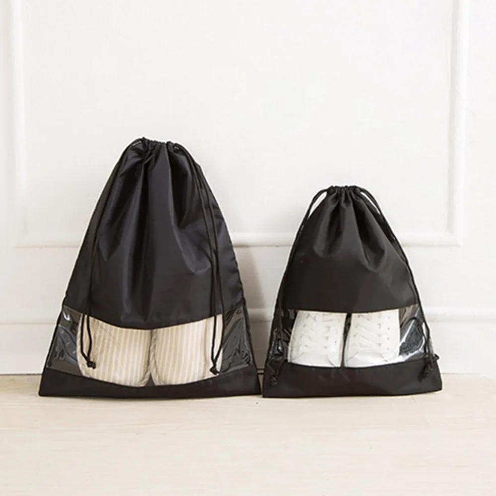 Portable Useful Shoes Bag Travel Storage Pouch Drawstring Dust Bags